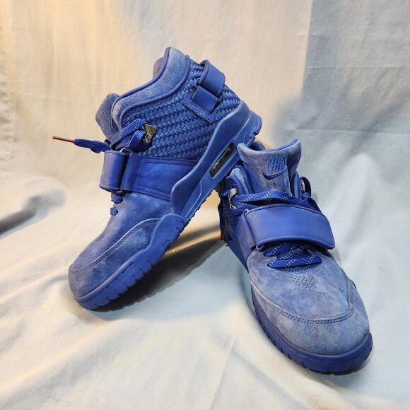 Size‎ 9.5 - Nike Air Trainer V Cruz Premium Rush Blue - Picture 1 of 13